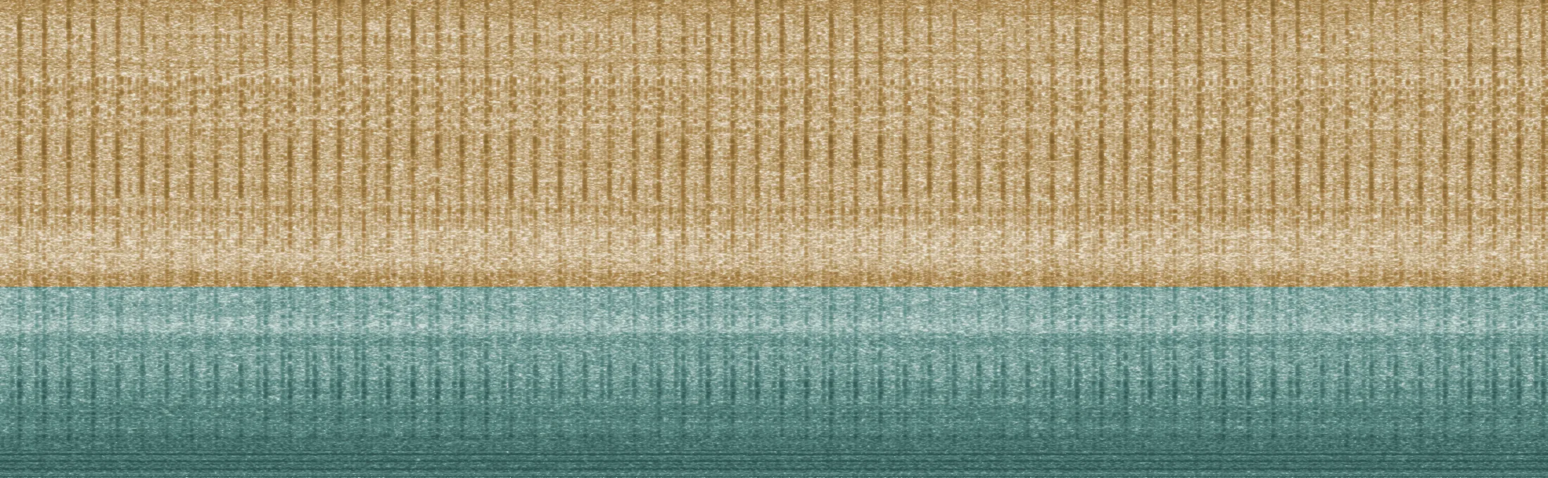 Spectrogram of a 9.5-second recording of an engine ticking on a cold start, from 0 to 20 kilohertz. The ticks show as regular vertical stripes, clearest above the 8 kilohertz line.